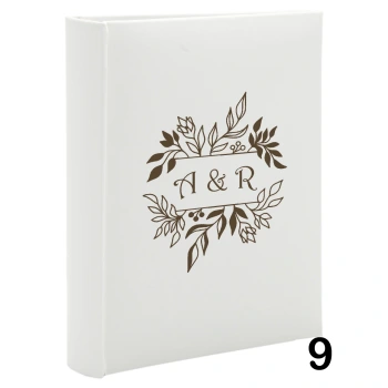 Album ślubny wsuwany na 100 zdjęć 15x21 personalizowany 6 wzorów